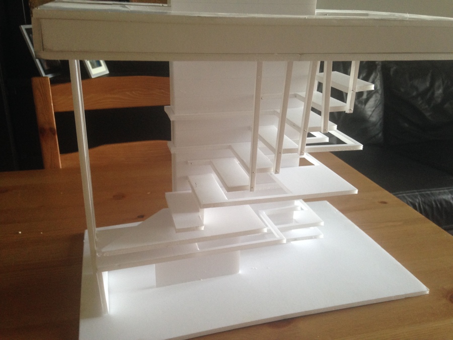 Idea de una escalera