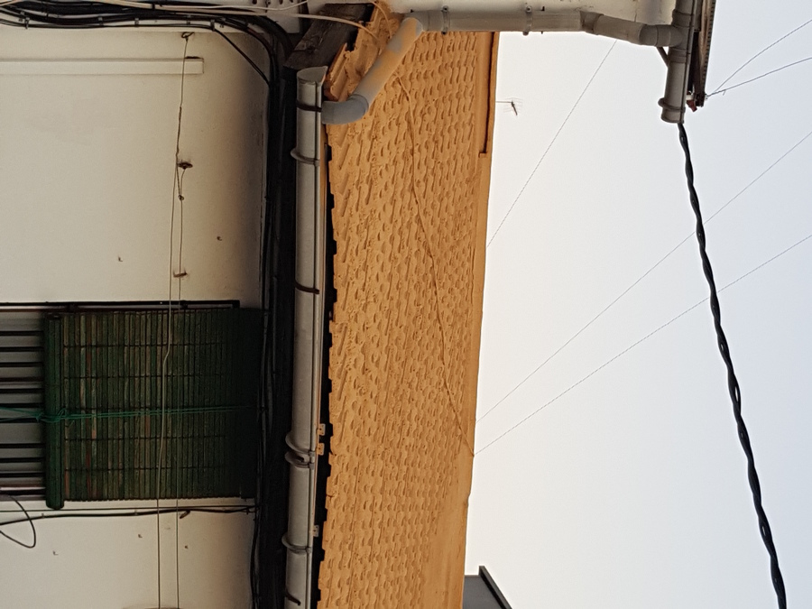 iimpermeabilizacion de cubierta con corcho proyectado