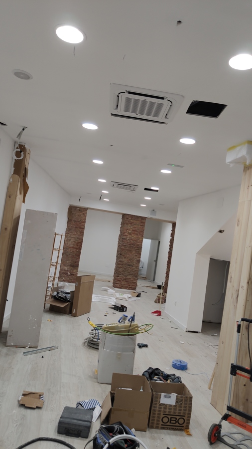 iluminacion, cassettes rematados