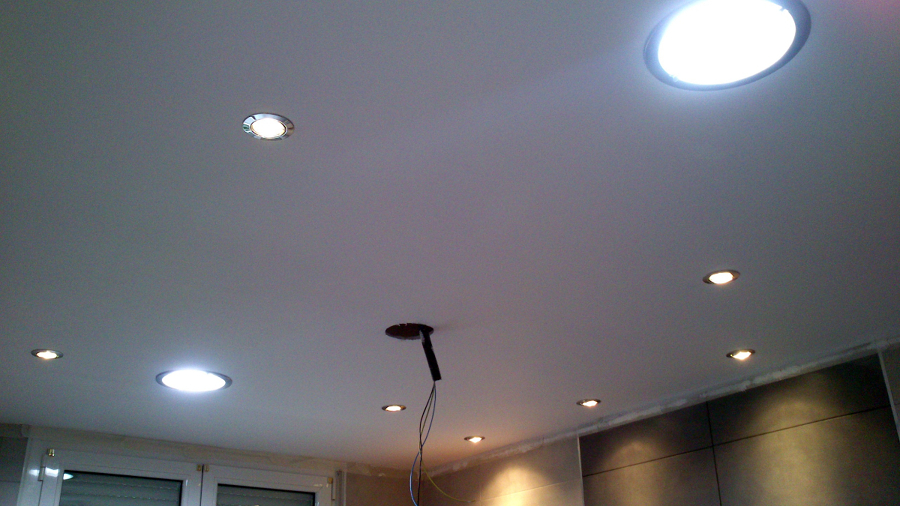 Iluminación cocina.