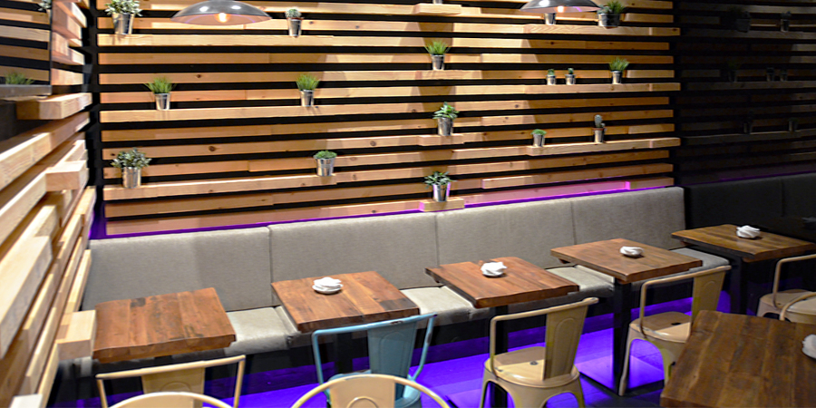 Iluminación de la zona del comedor