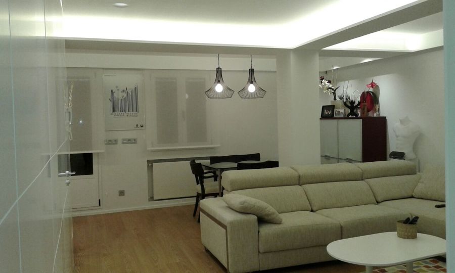 Iluminación de salón en led.