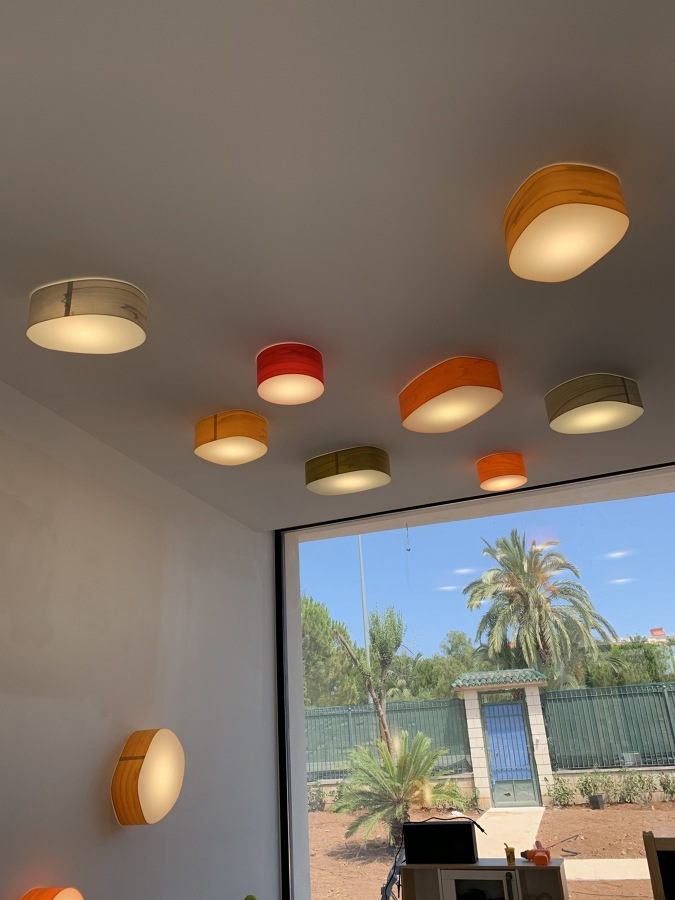 Iluminación decorativa zona juego de niños