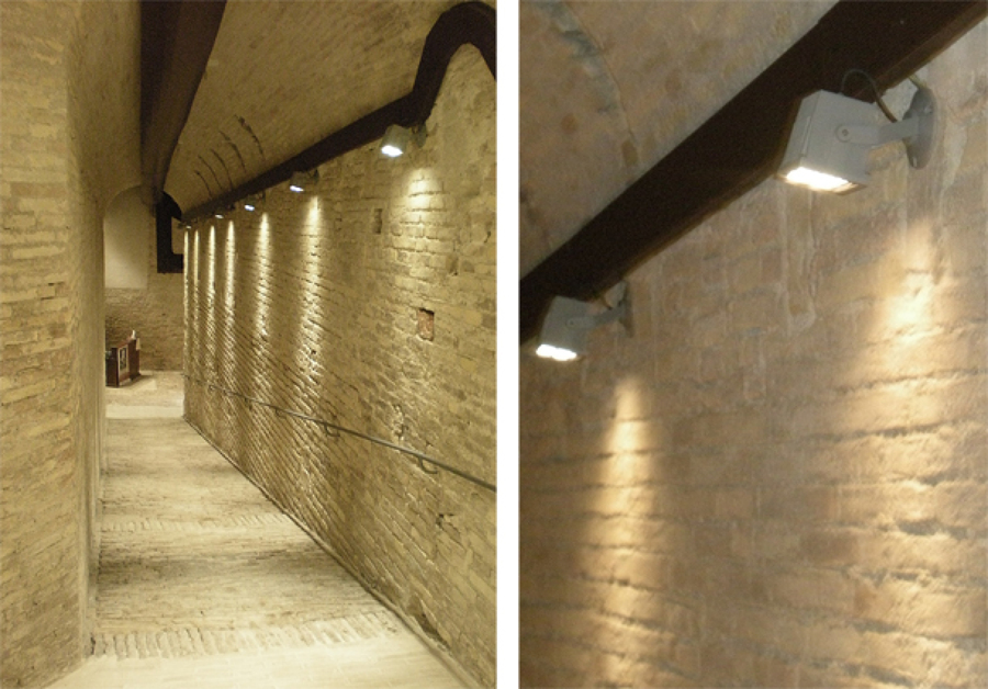 Iluminaciòn pasaje secreto