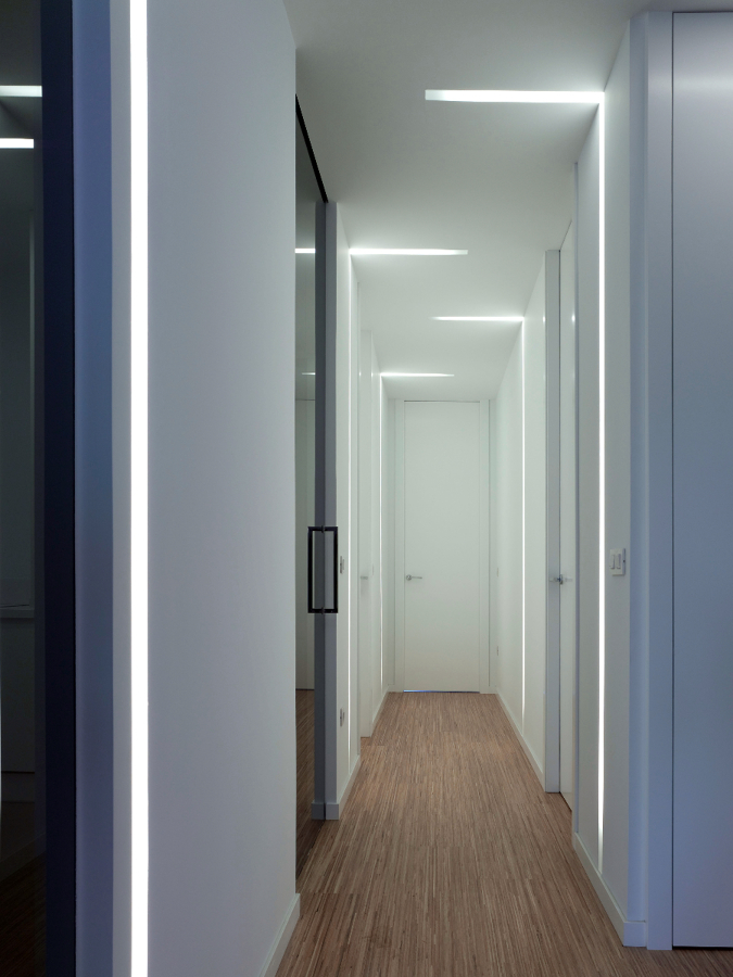 Iluminación pasillo