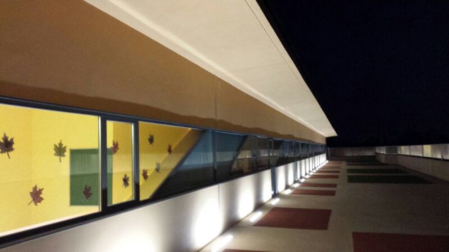 Iluminación patio Infantil