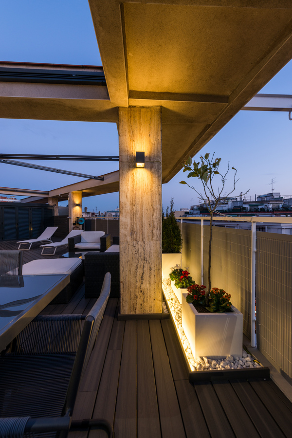 Iluminación terraza | Proyecto de reforma París