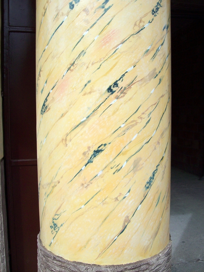 Imitación en columna