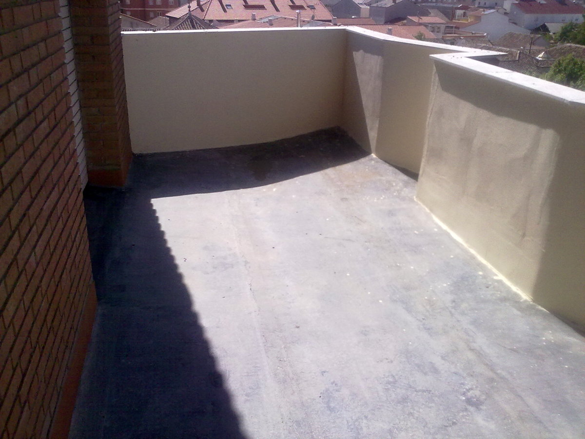 Impermeabiliación de terraza comunidad de vecinos