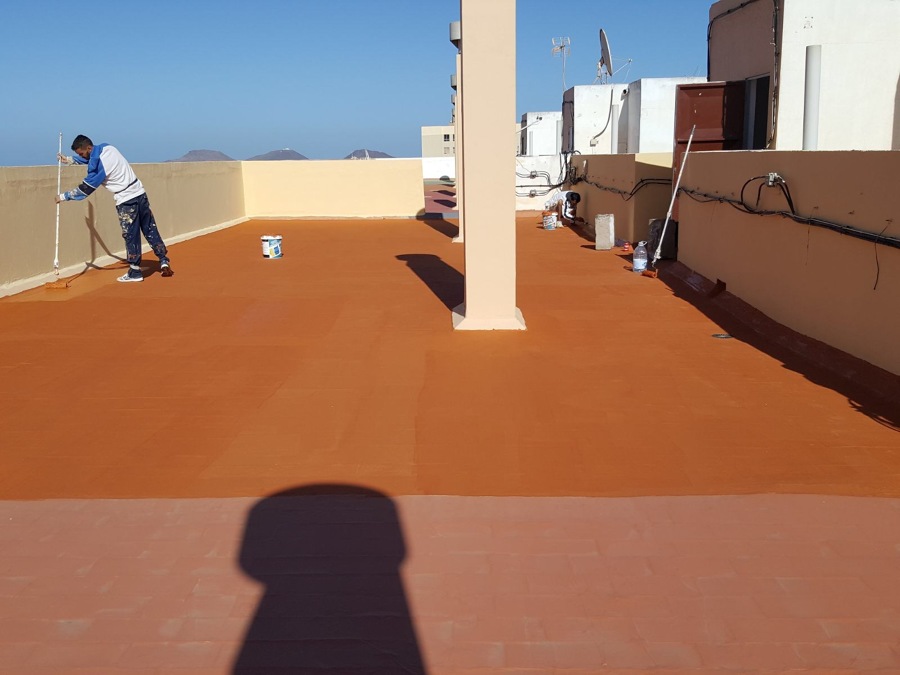 Impermeabilización azotea edificio