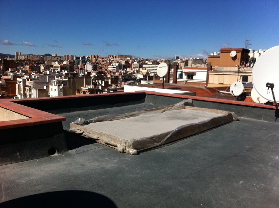 Impermeabilización badalot escalera