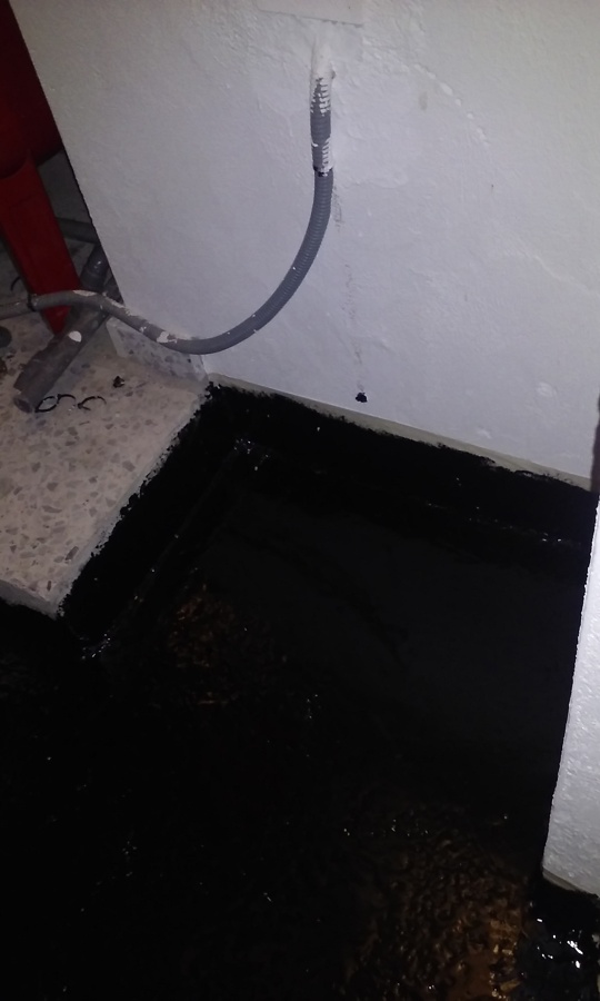 impermeabilización cuarto bombas