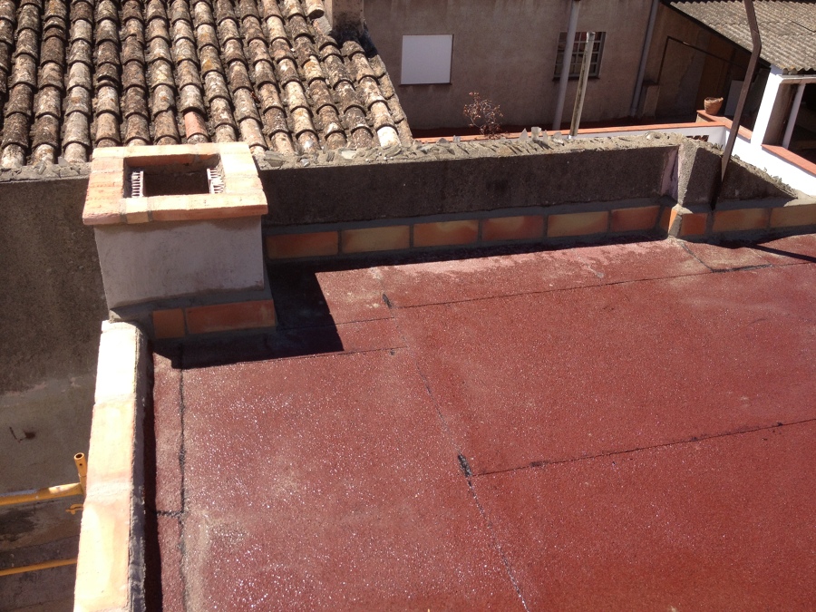 Impermeabilización cubierta.