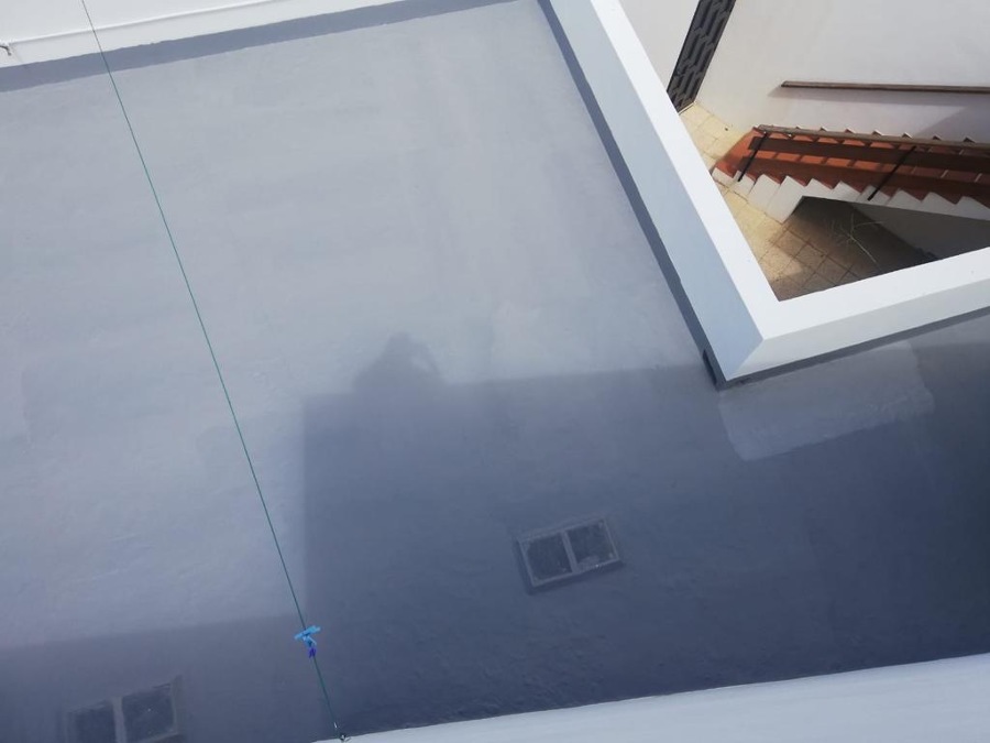 Impermeabilización de azotea, piso y muros