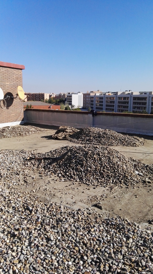 impermeabilizacion de cubierta con corcho