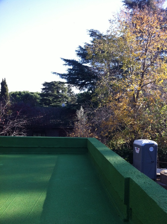 impermeabilizacion de cubierta con corcho