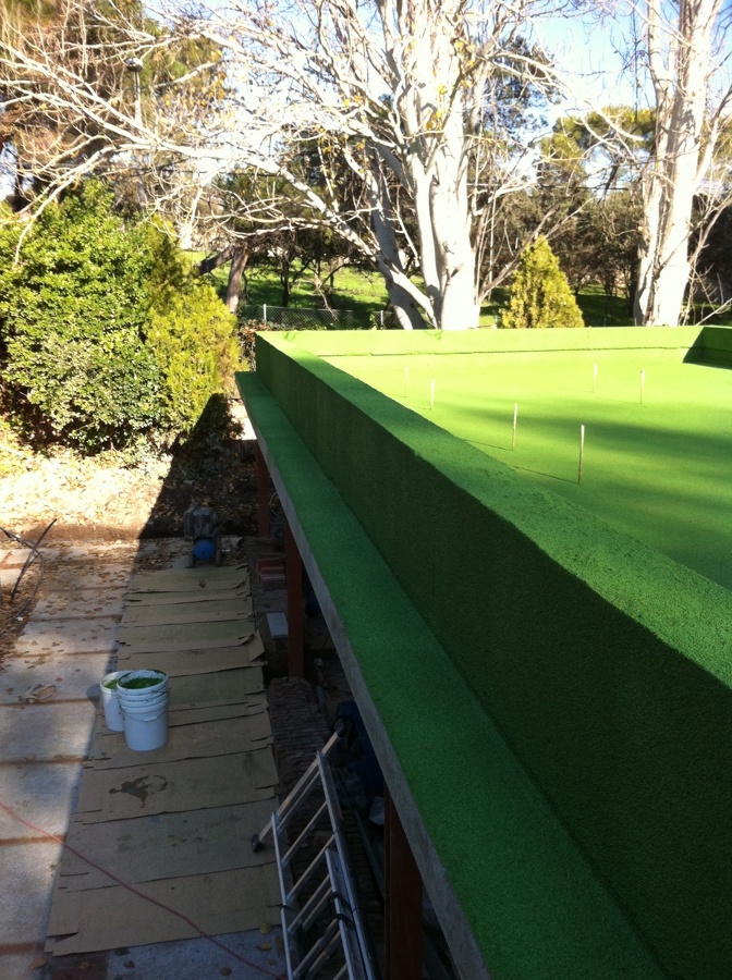 impermeabilizacion de cubierta con corcho proyectado