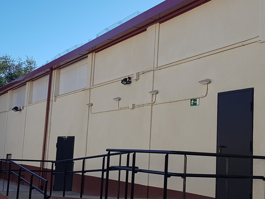 impermeabilizacion de fachada con corcho proyectado