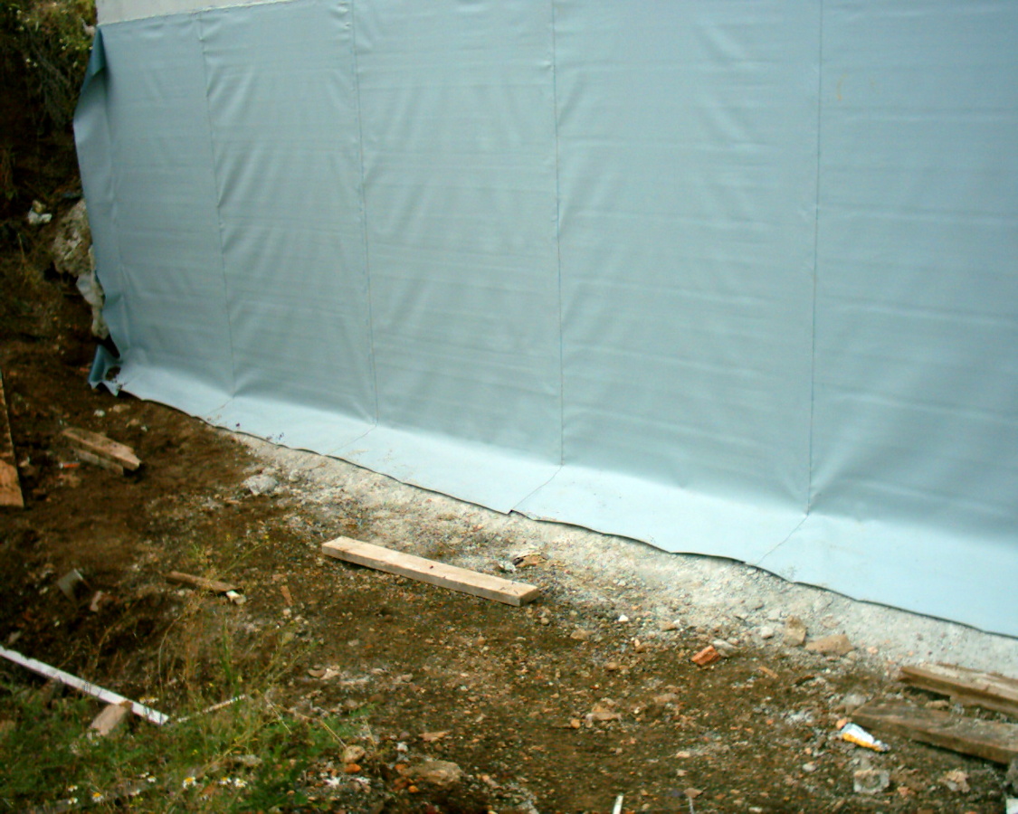 Impermeabilización de muro