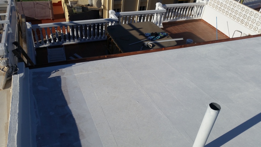 Impermeabilizacion de techo de pergola 