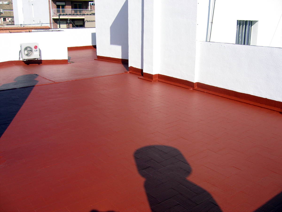 Impermeabilización de terraza comunitaria