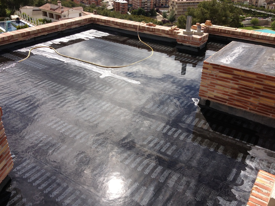 Impermeabilización en pruebas