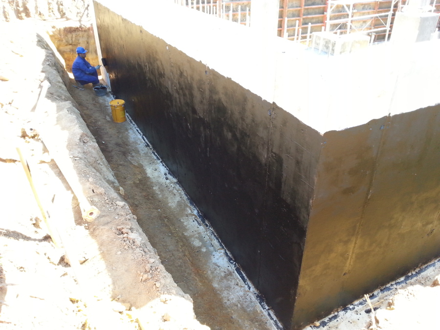 Impermeabilización muros sotano paso 1