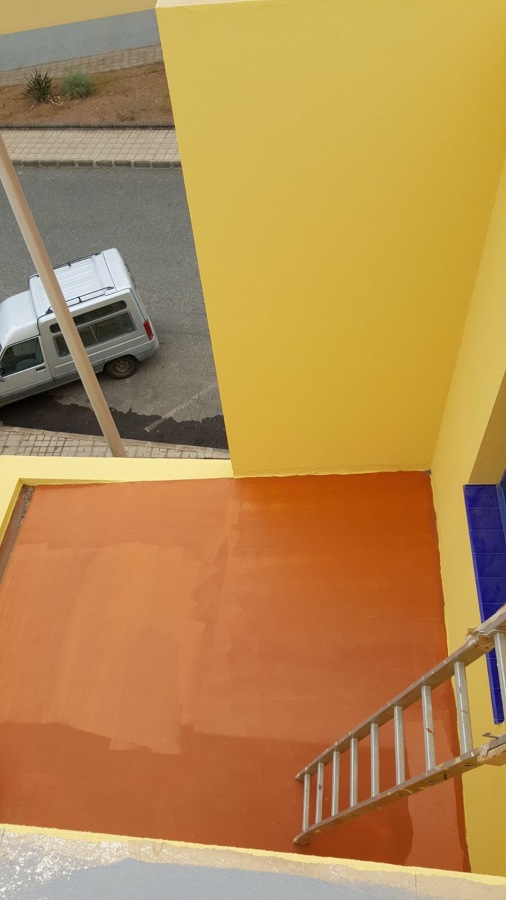 Impermeabilización techo terraza dúplex