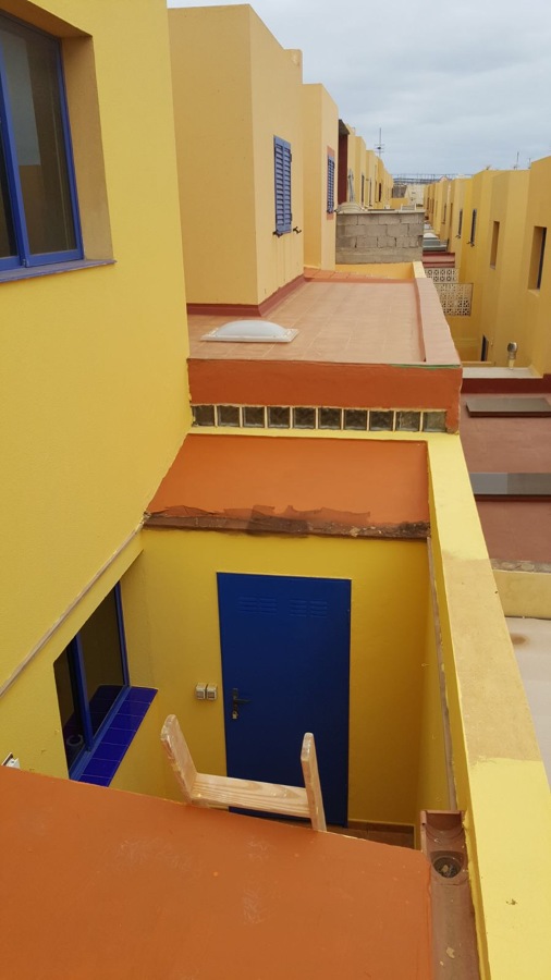 Impermeabilización techo terraza dúplex