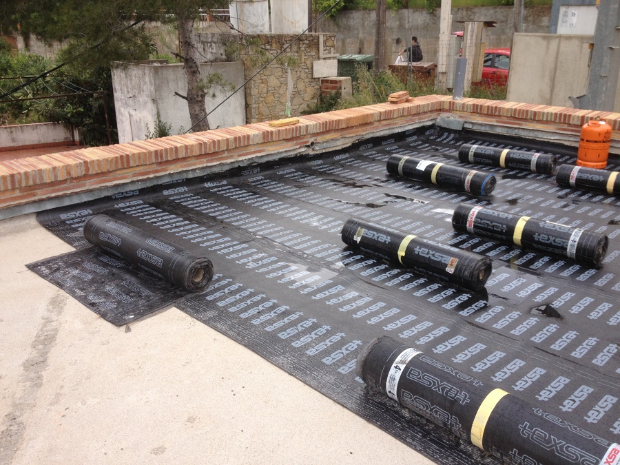 Impermeabilizaciones en proceso