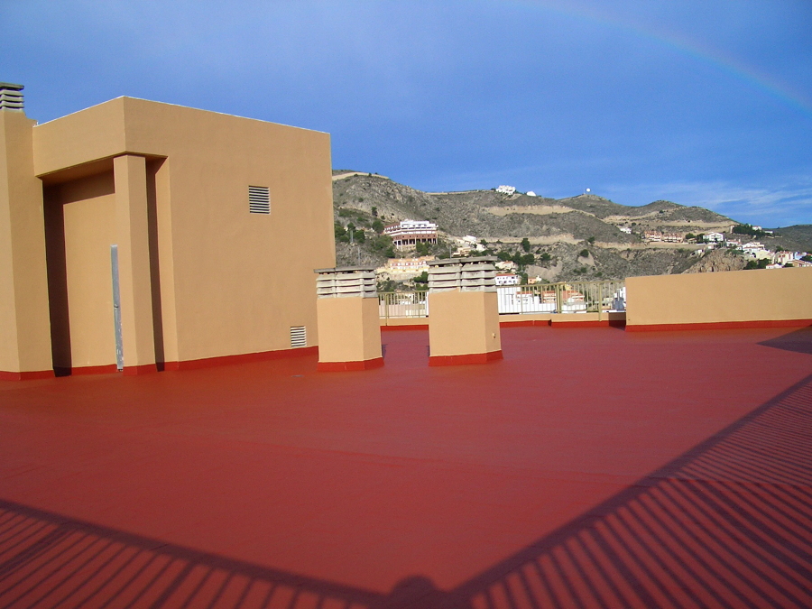 Impermebiliziacion tejado bloque