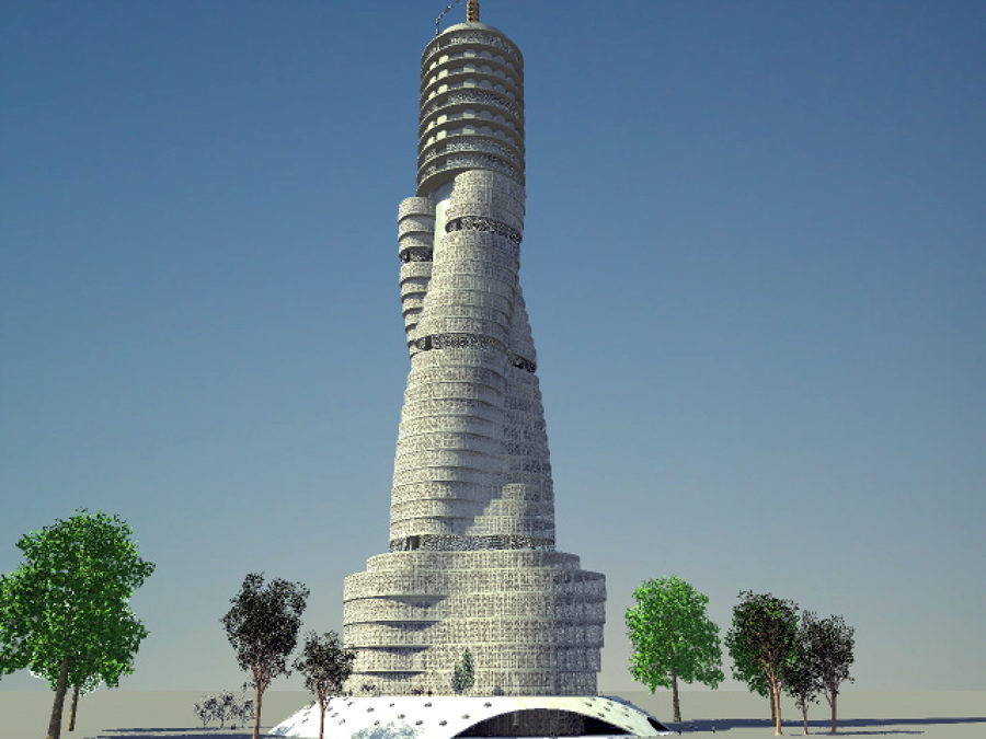 Infografía concurso torre de teleco