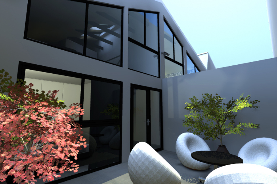 Infografía de Patios