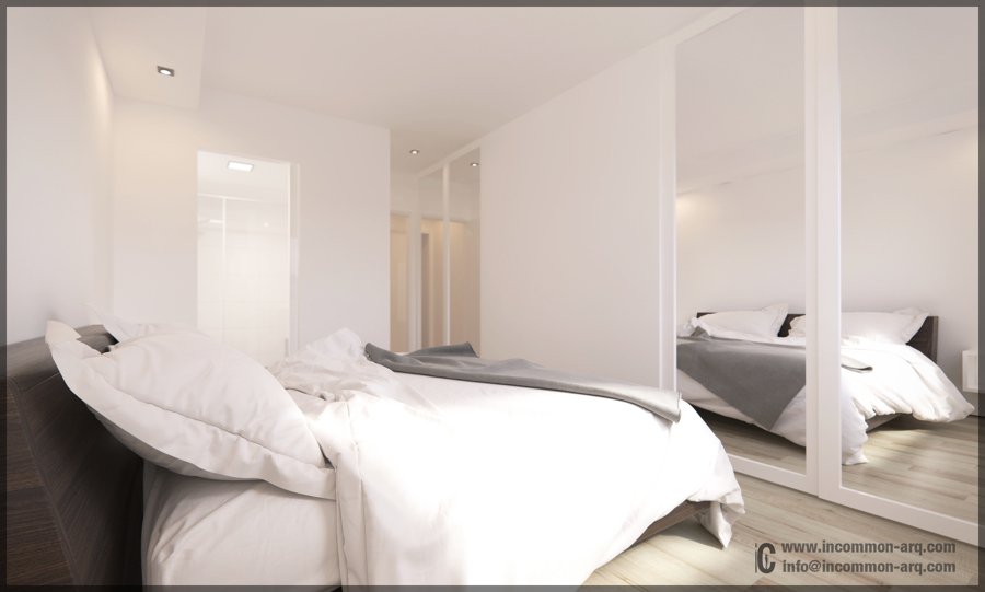 Infografía de Proyecto JM29 Habitación principal