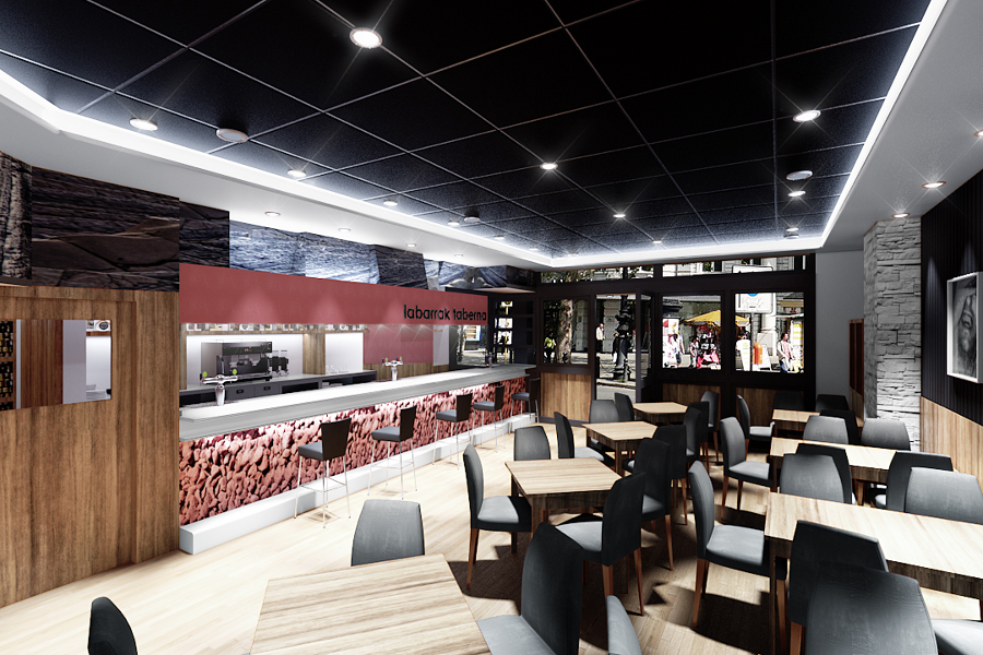 Infografía del comedor