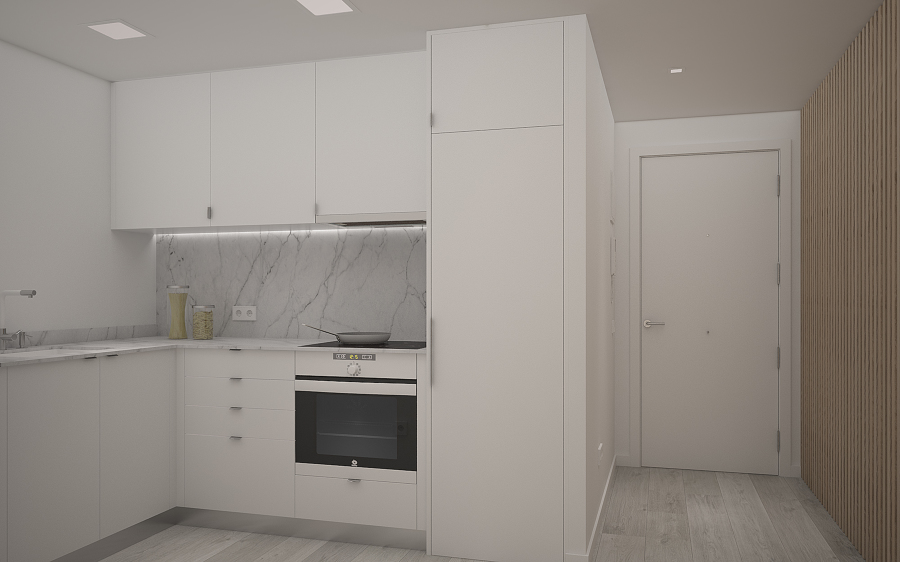 infografia del proyecto de la cocina