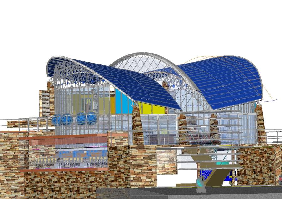 Infografia3d del proyecto.