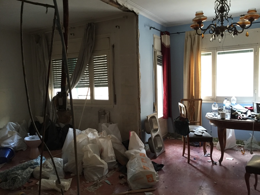 Iniciando los derribos