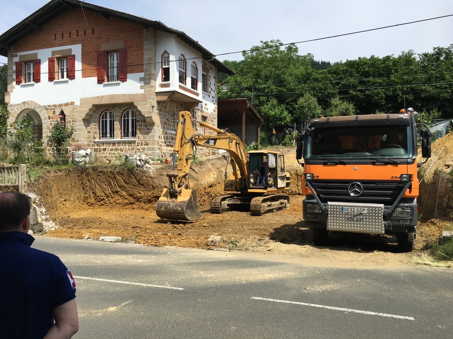 Inicio construcción garaje