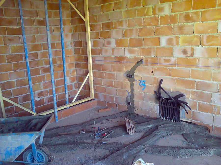 Inicio de las obras Febrero