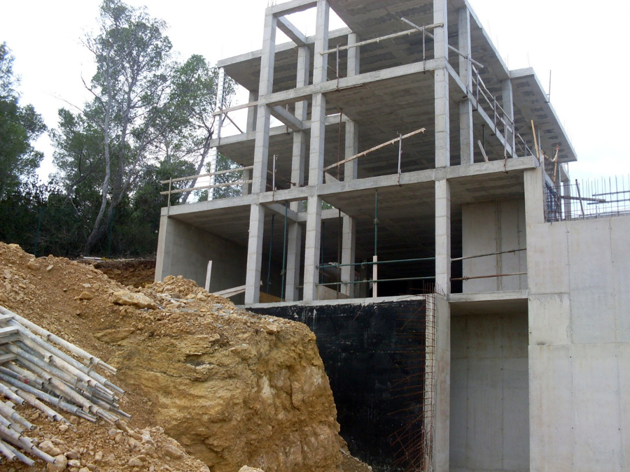 Inicio de las obras Febrero