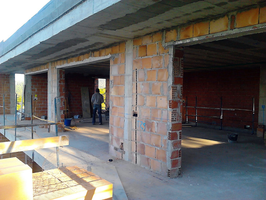 Inicio de las obras Febrero