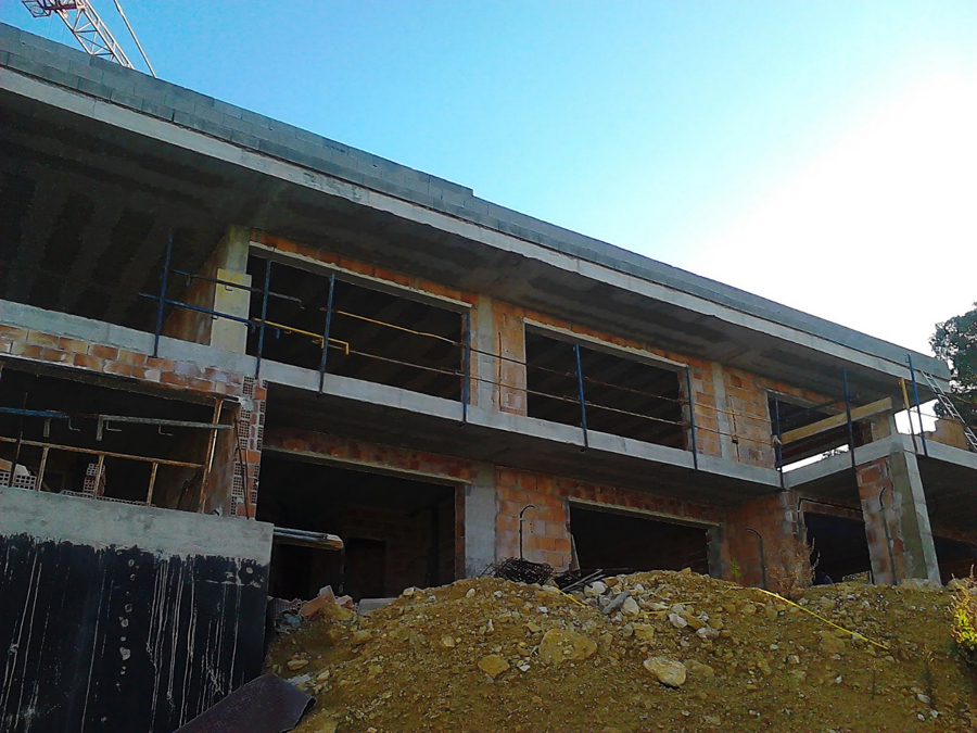 Inicio de las obras Febrero