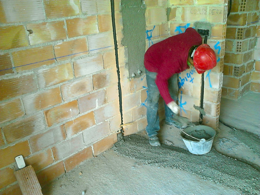 Inicio de las obras Febrero