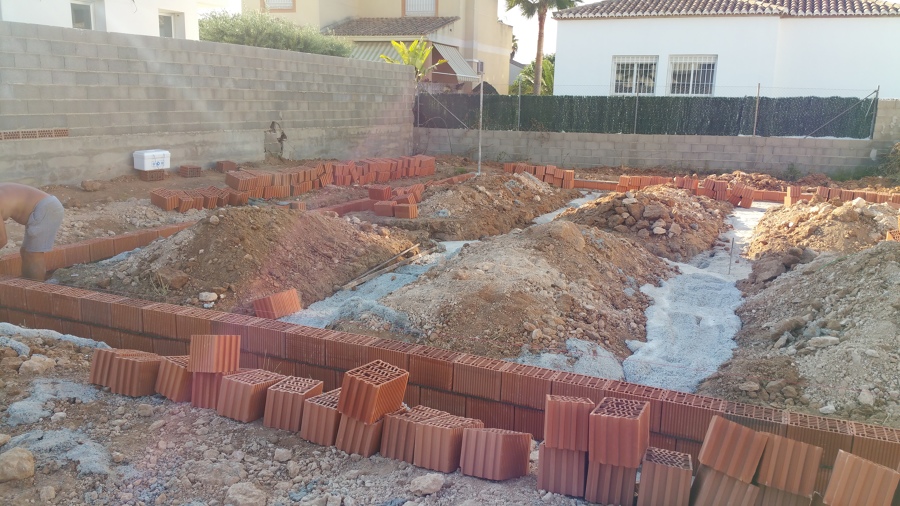 Inicio de muros estructurales