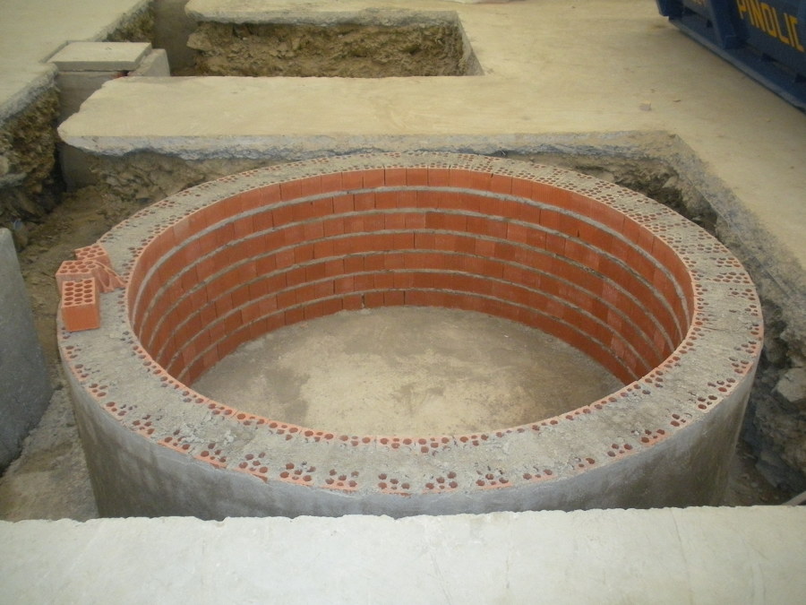 inicio de trabajos en jacuzzi