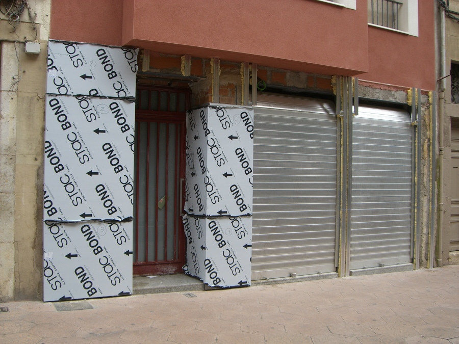 Inicio instalación paneles