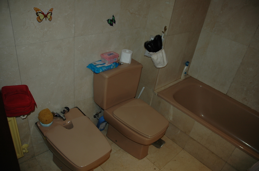 Inodoro y bidé originales