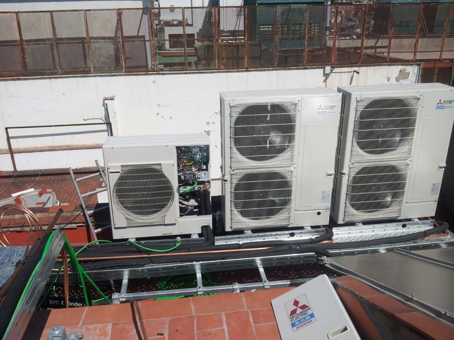 Instalación aire acondicionado