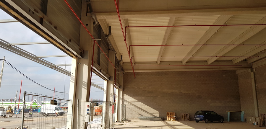 Instalación almacen